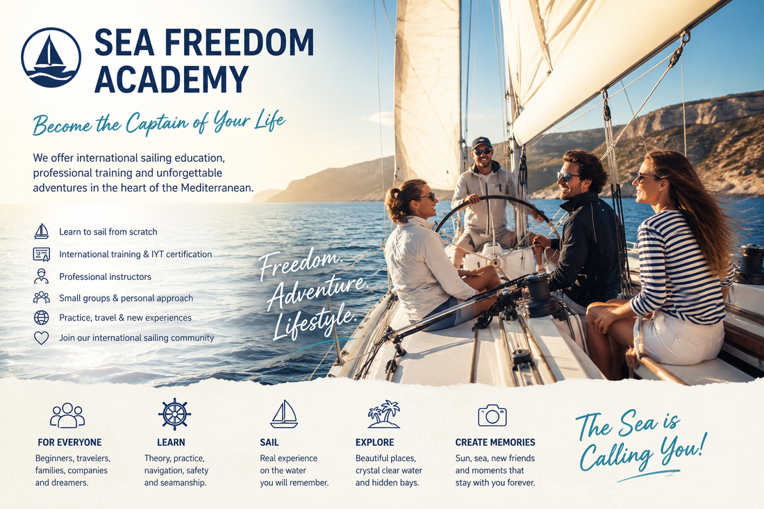 SEA FREEDOM ACADEMY — Become the Captain of Your Life.