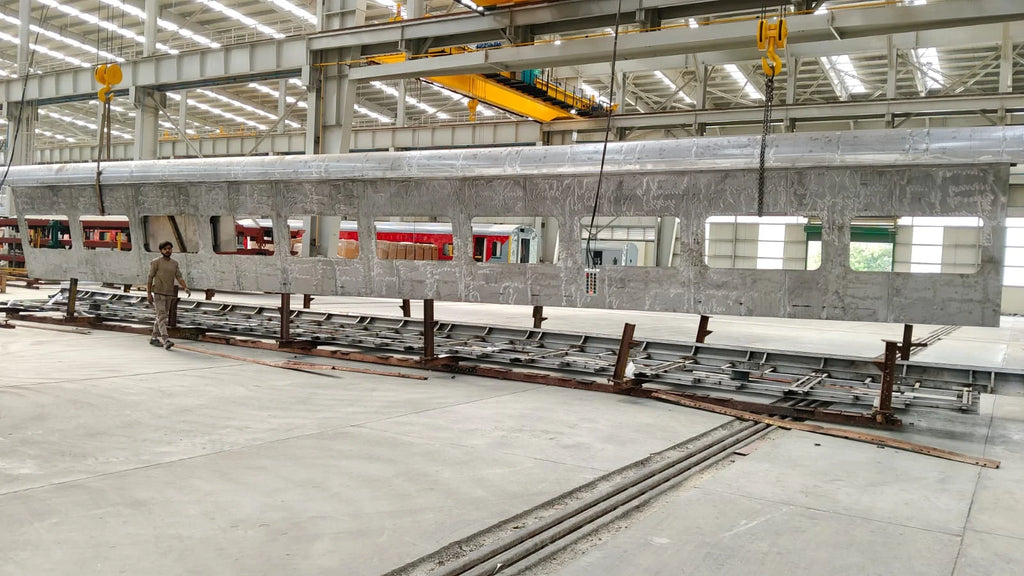 COACHTECH Stainless-Steel Sidewalls for LHB Railway Coaches